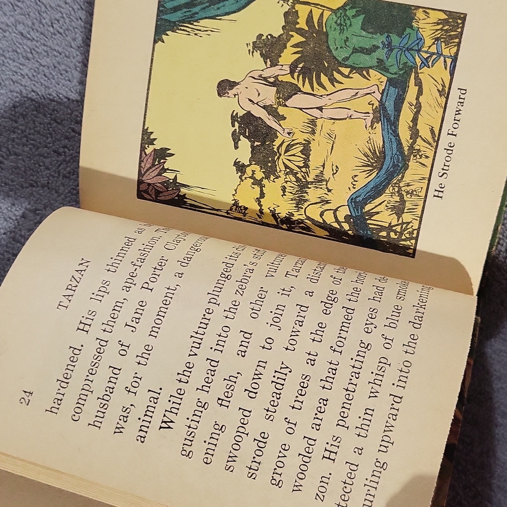 TARZAN The Mark of the Red Hyena 1967 ~ A Big Little Book ~ Collector's Item - Picture 6 of 12